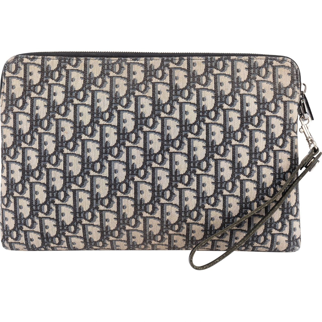 Dior Dior Trotter Monogram Clutch Zwart