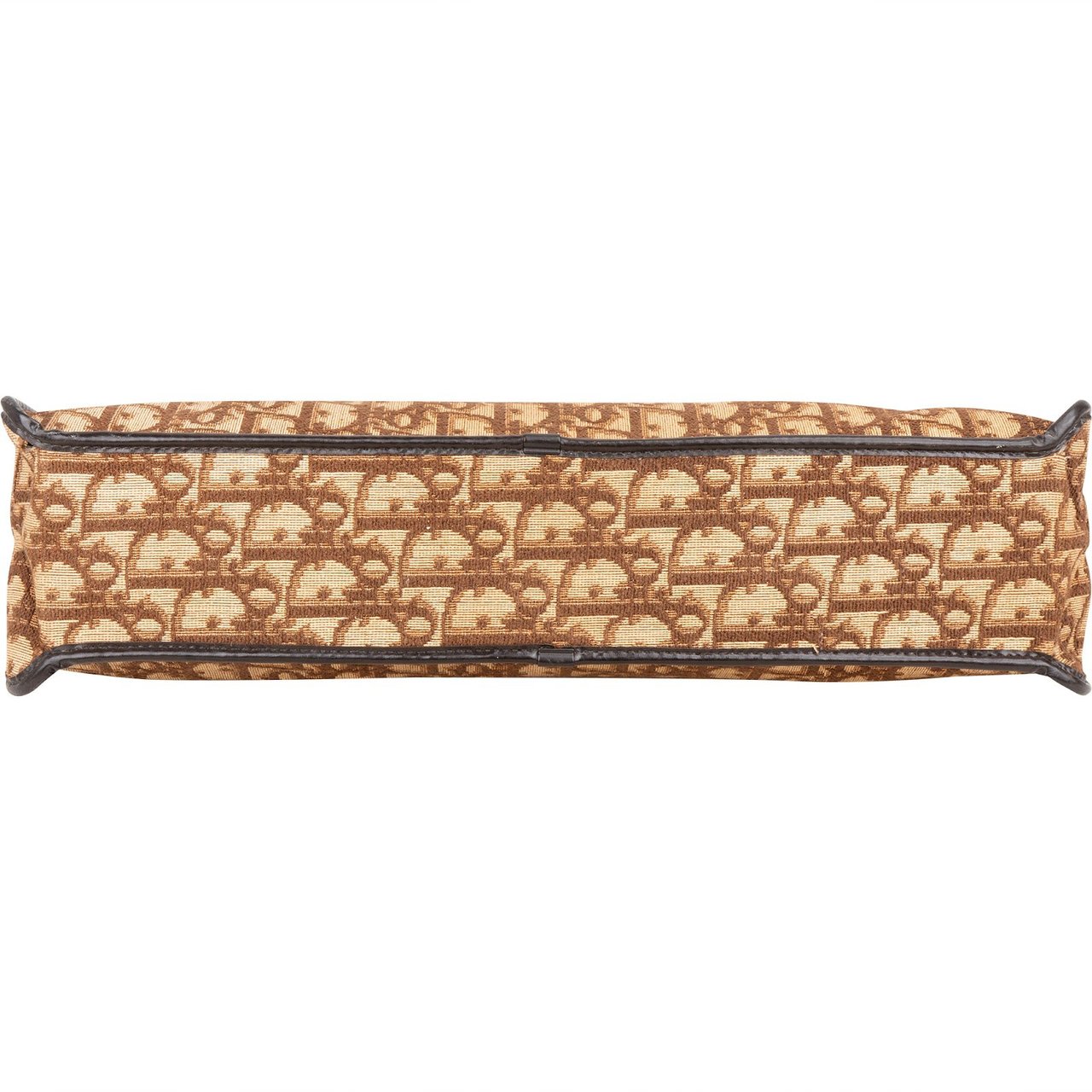 Dior Christian Dior Trotter Monogram Clutch Bruin