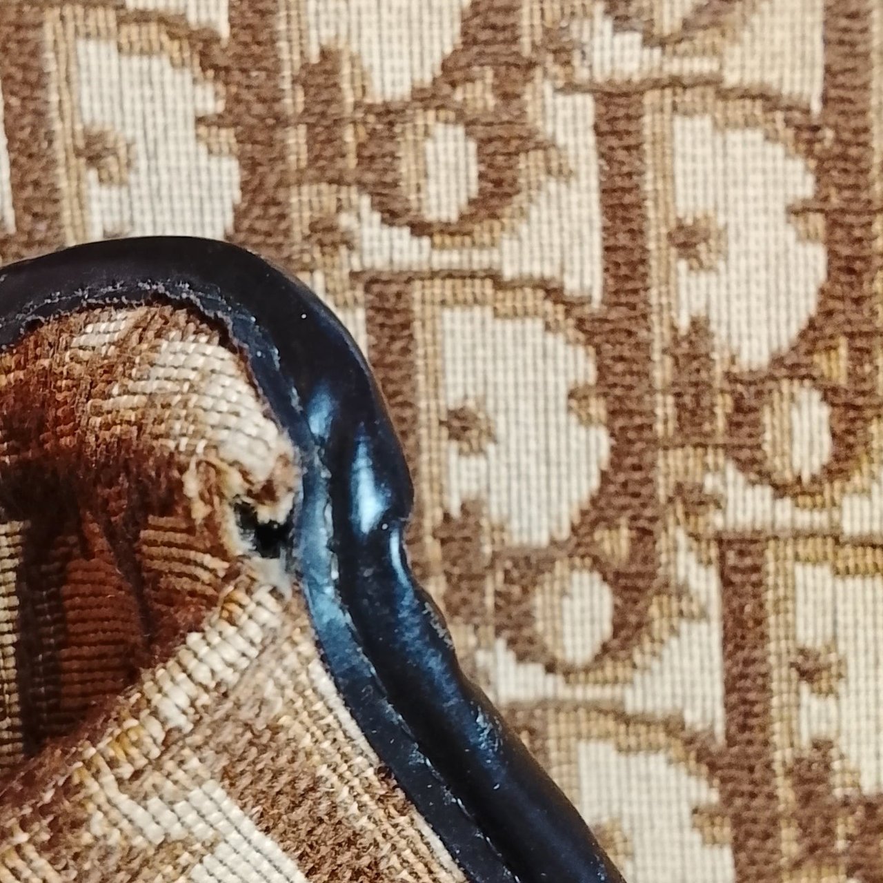 Dior Christian Dior Trotter Monogram Clutch Bruin