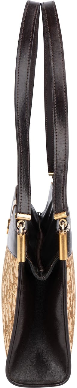 Dior Christian Dior Trotter Monogram Vintage Shoulder Bag Bruin