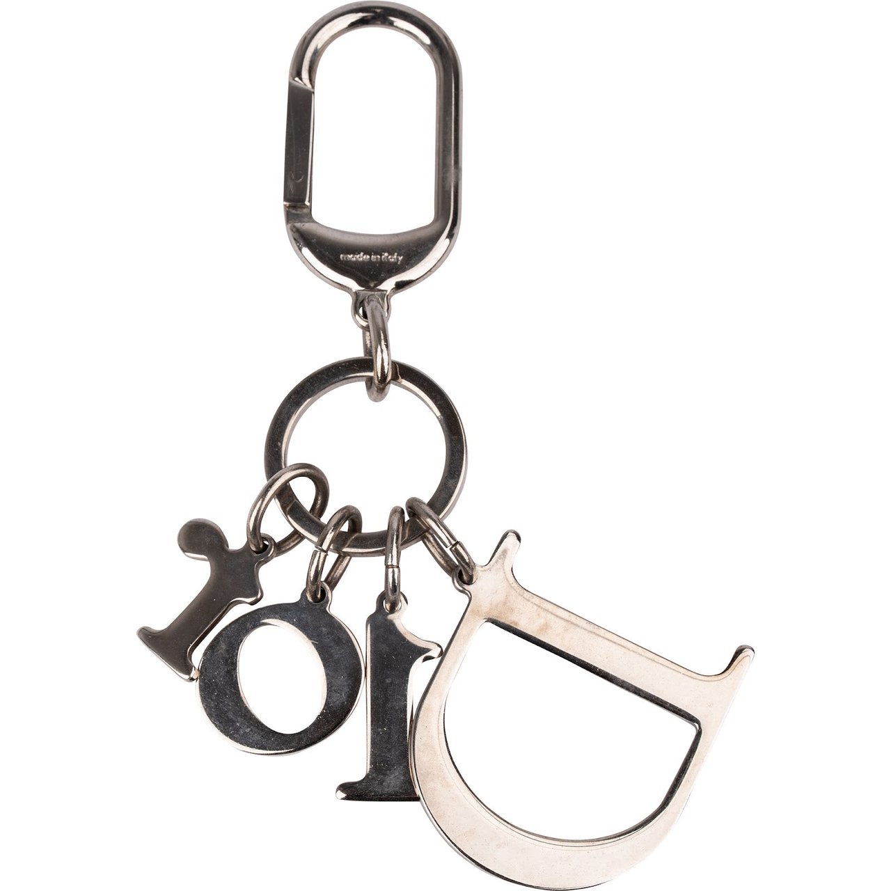 Dior Dior Crystal Spellout Keychain Divers