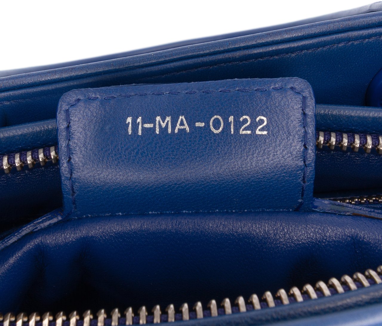 Dior Medium Denim Ombre Lady Dior Blauw