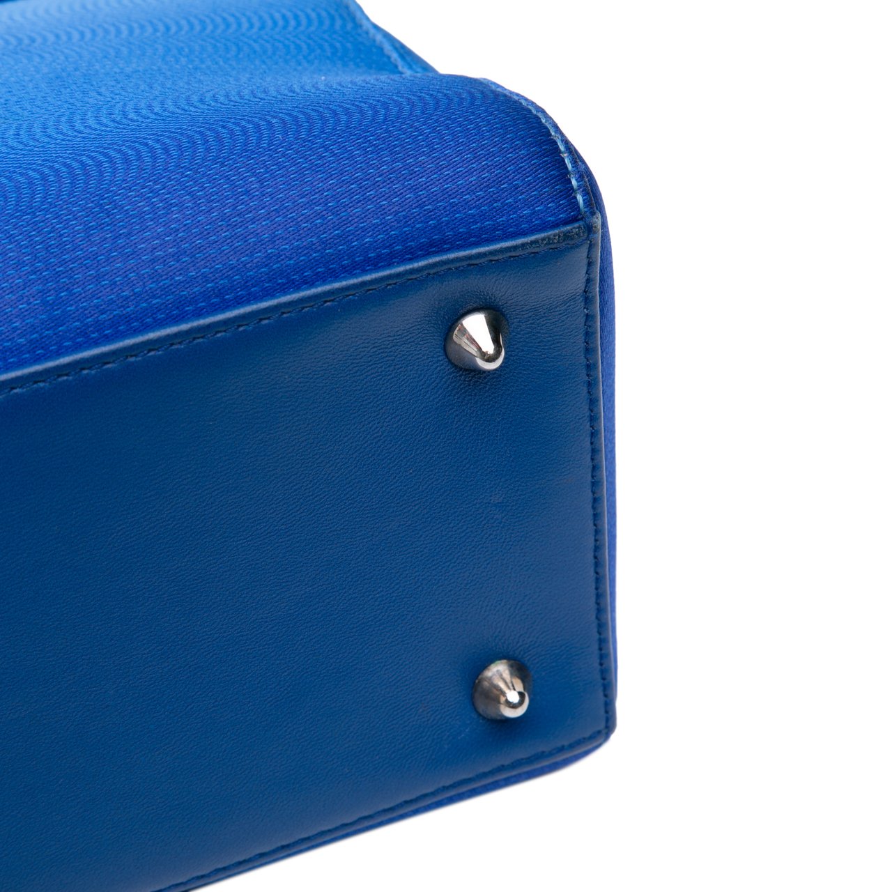 Dior Medium Denim Ombre Lady Dior Blauw