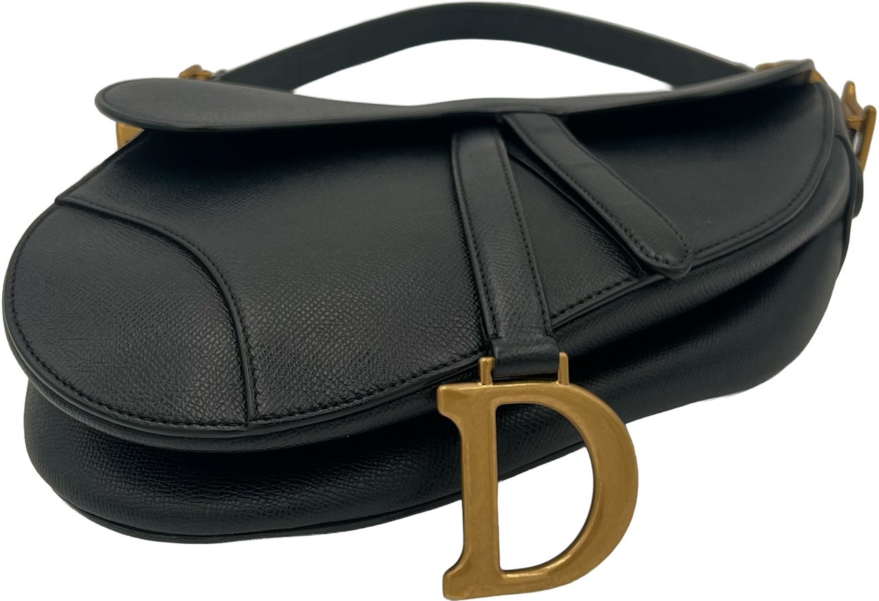 Dior Saddlebag - Black Zwart