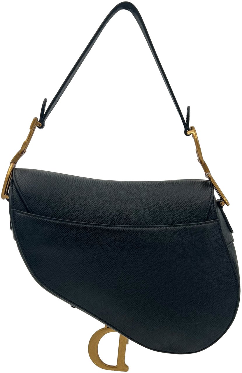 Dior Saddlebag - Black Zwart
