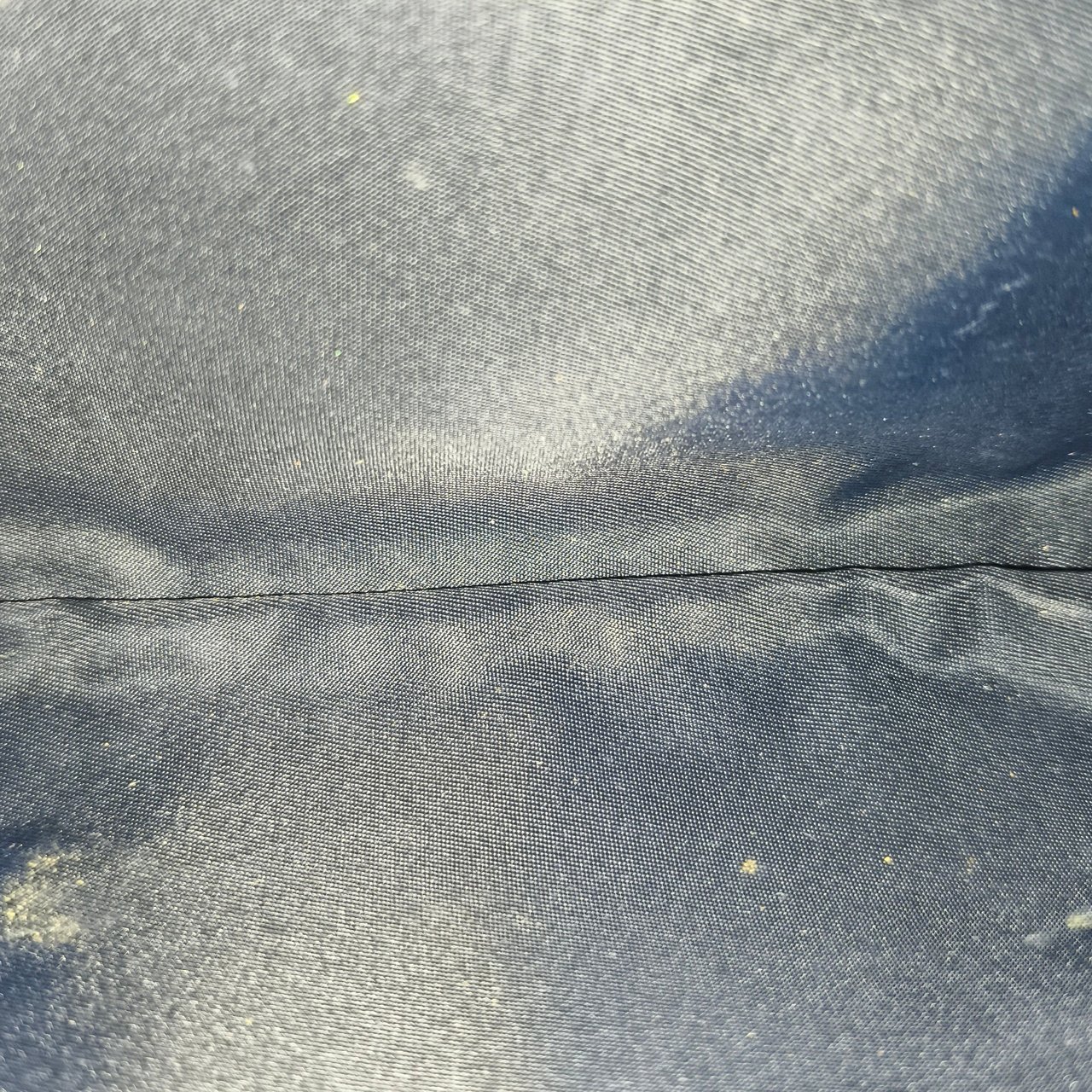 Dior Christian Dior Denim Trotter Monogram Pouch Blauw