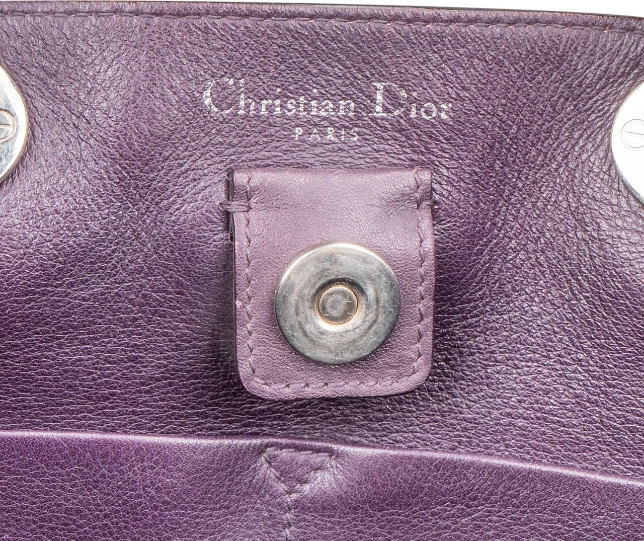 Dior Christian Dior Calfskin Diorissimo Tote Handbag Divers