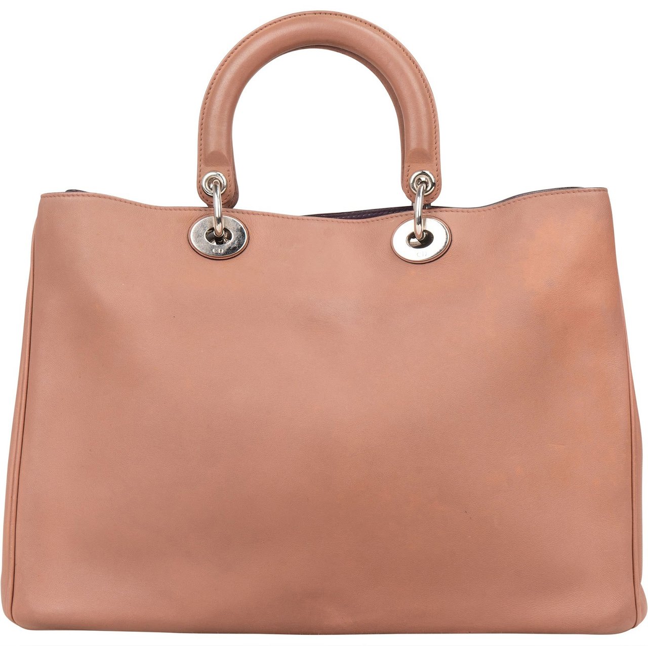 Dior Christian Dior Calfskin Diorissimo Tote Handbag Divers