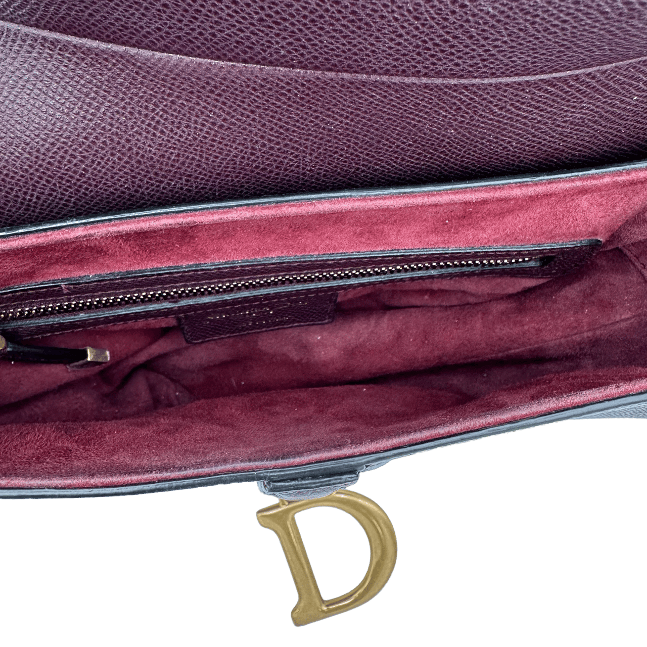 Dior Dior Saddlebag -  Brick Bordeaux Rood