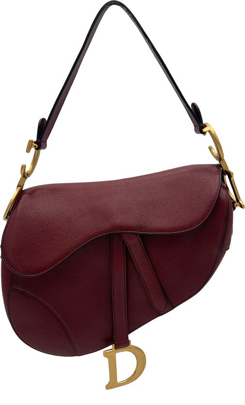 Dior Dior Saddlebag - Brick Bordeaux Rood