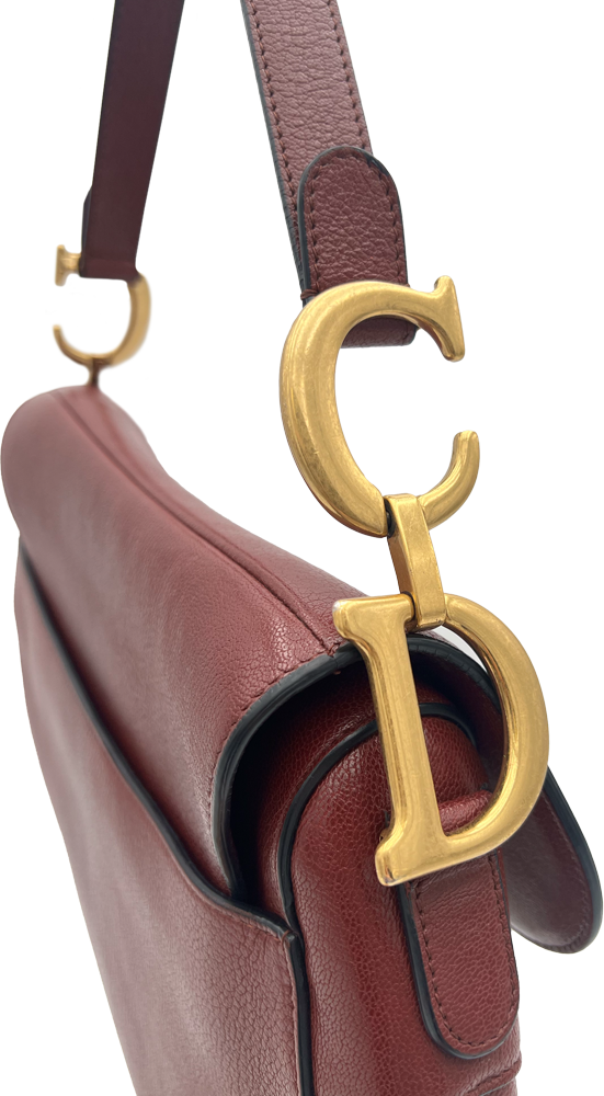 Dior Dior Saddlebag - Brick Bordeaux Rood