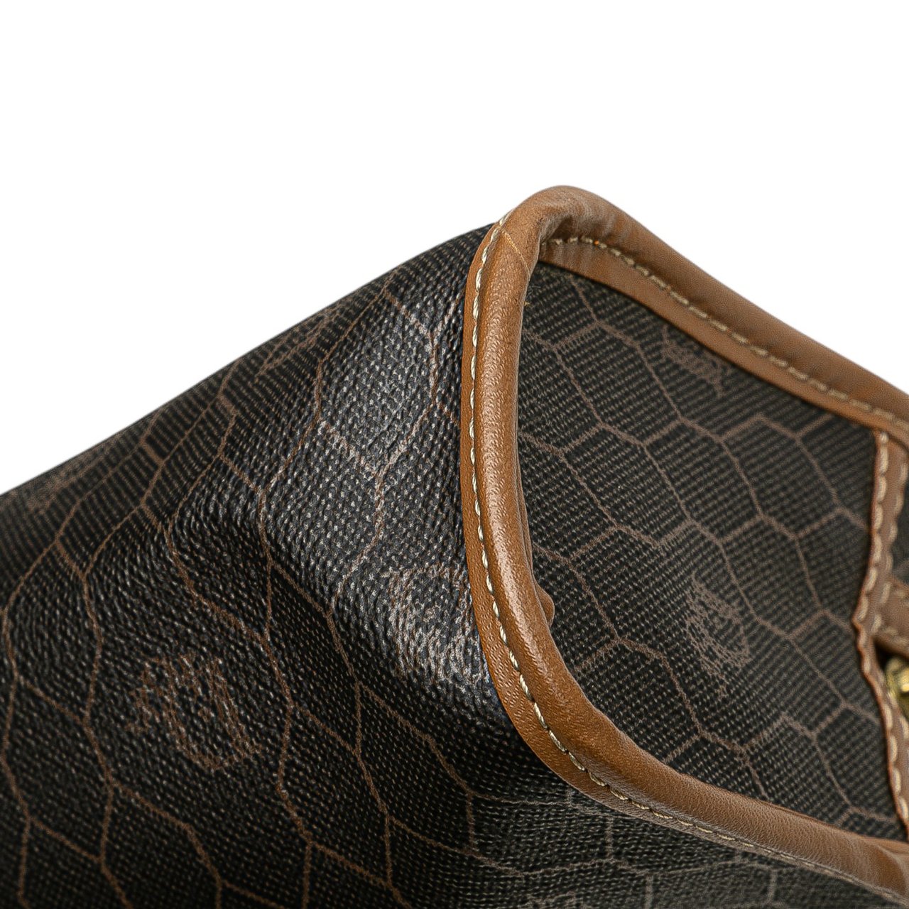 Dior Honeycomb Coated Canvas Clutch Zwart