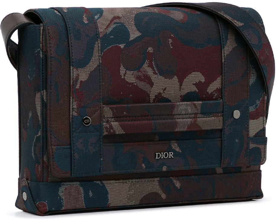 Dior x Peter Doig Messenger Bag Bruin