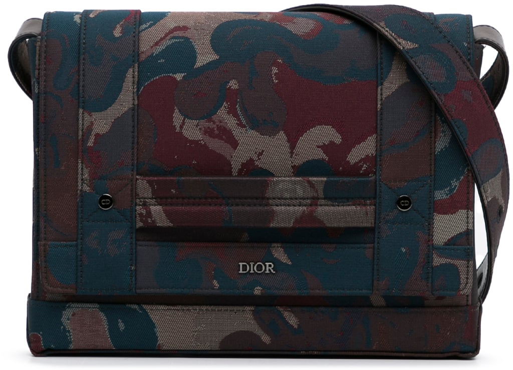 Dior x Peter Doig Messenger Bag Bruin