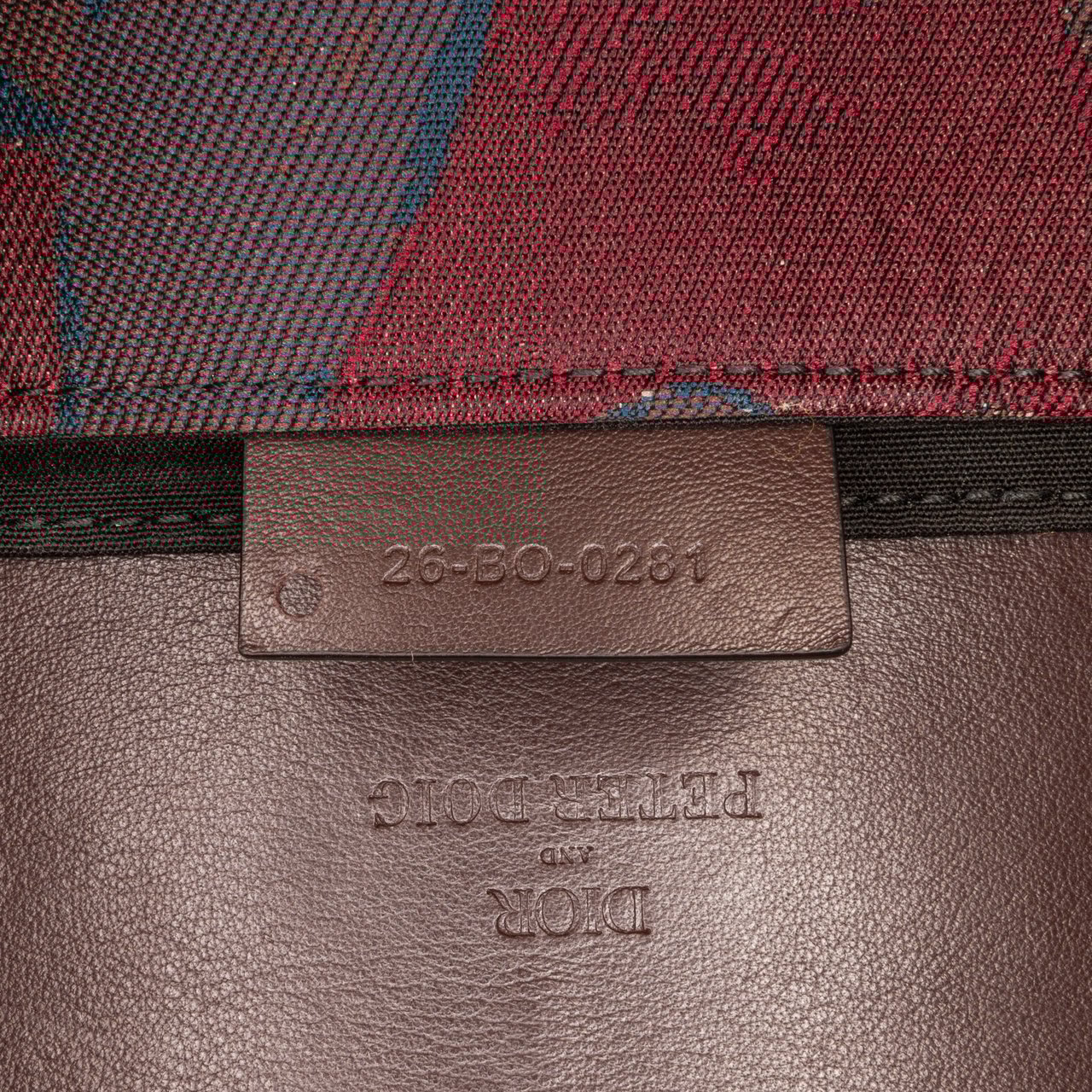 Dior x Peter Doig Messenger Bag Bruin