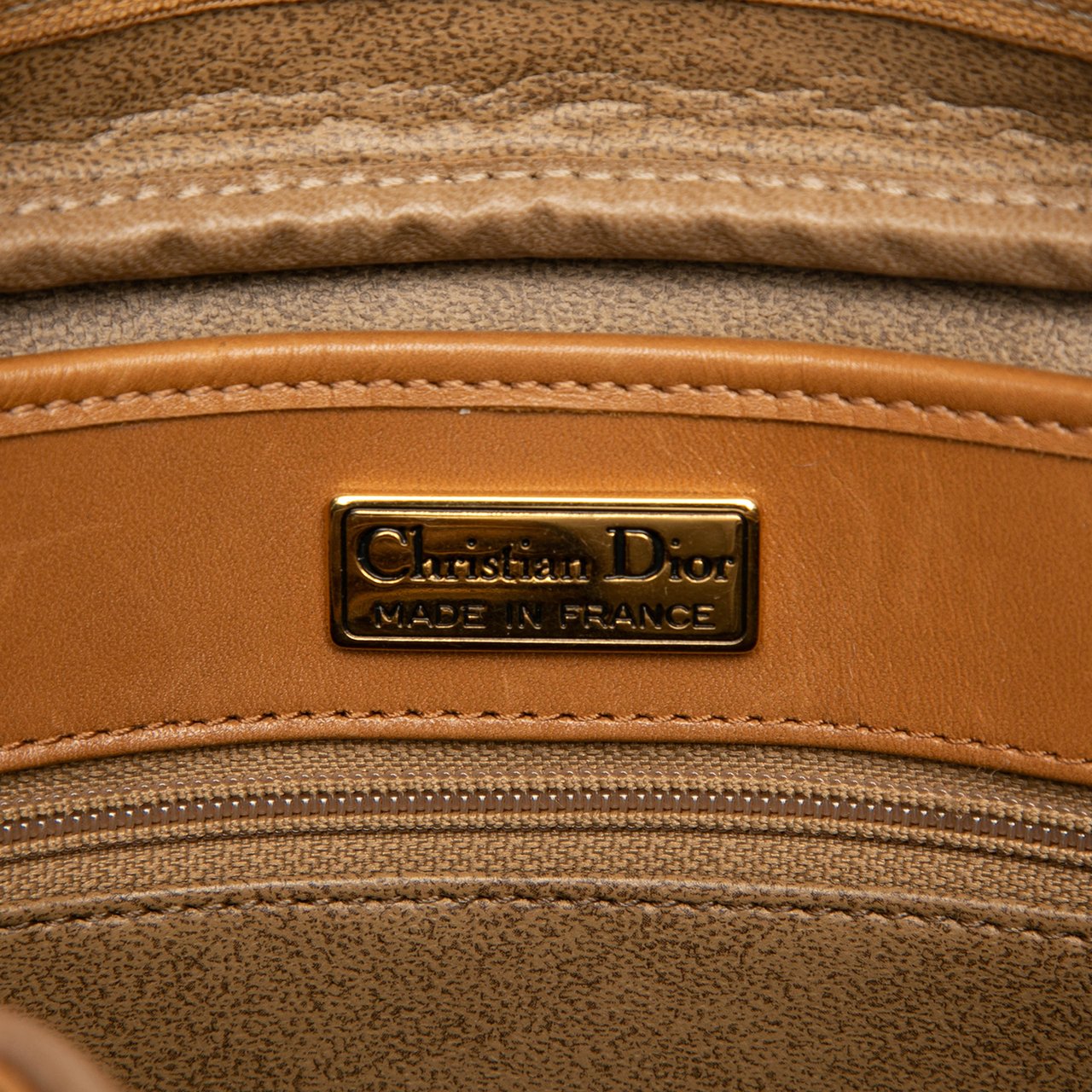 Dior Leather Crossbody Bruin