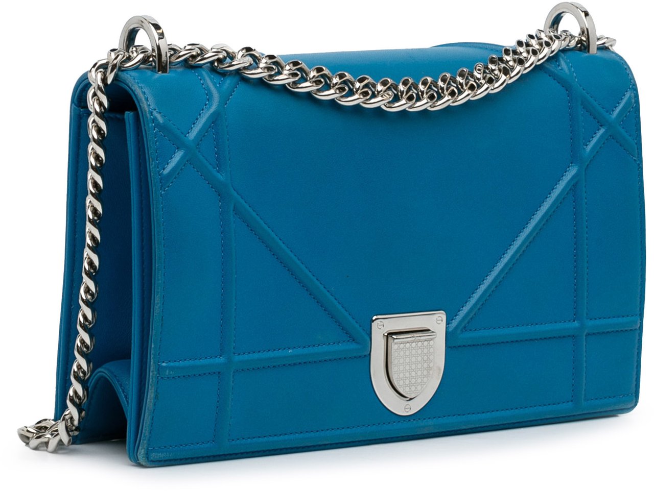 Dior Medium Diorama Flap Blauw
