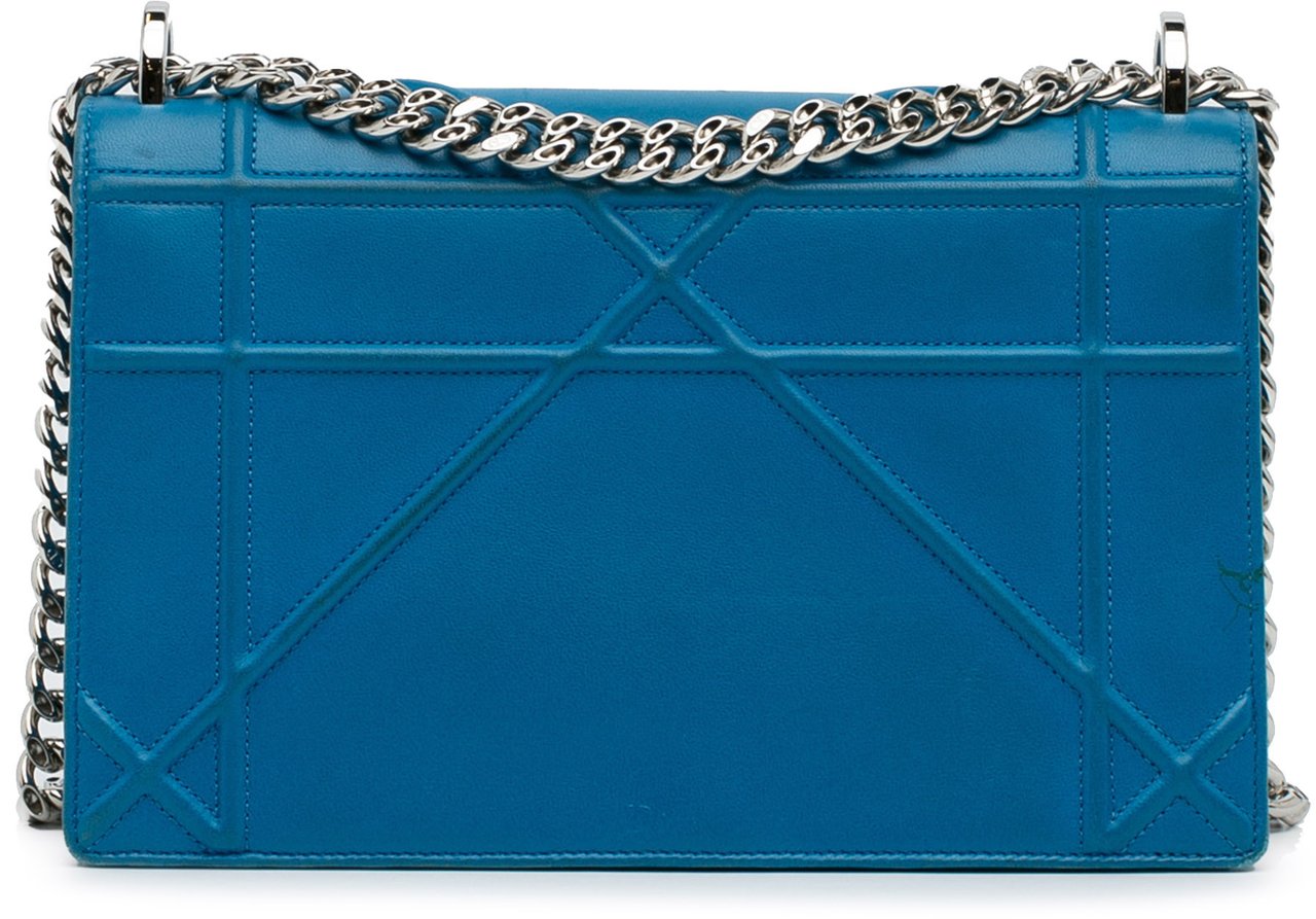 Dior Medium Diorama Flap Blauw
