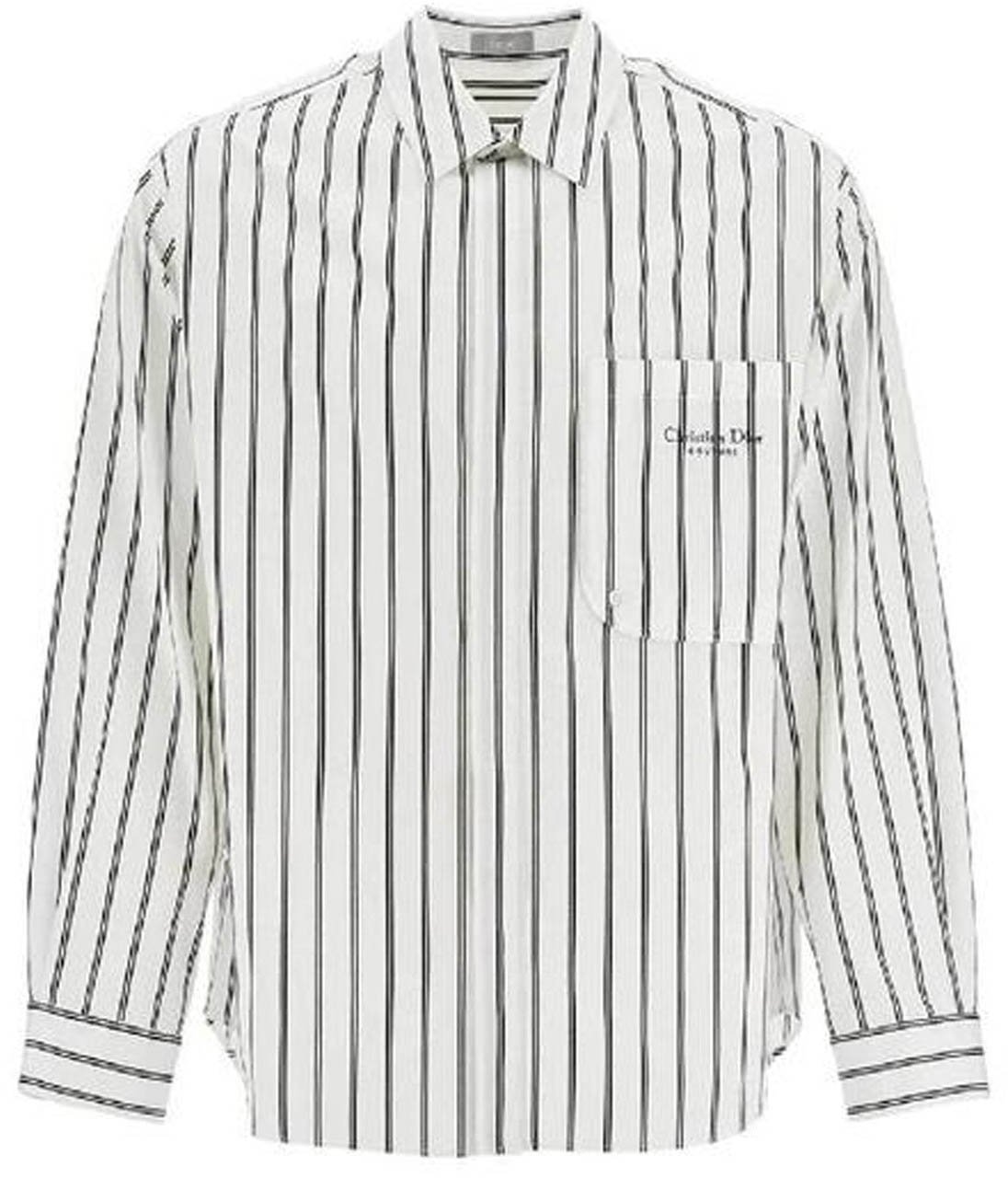 Dior Cotton Striped Shirt Divers