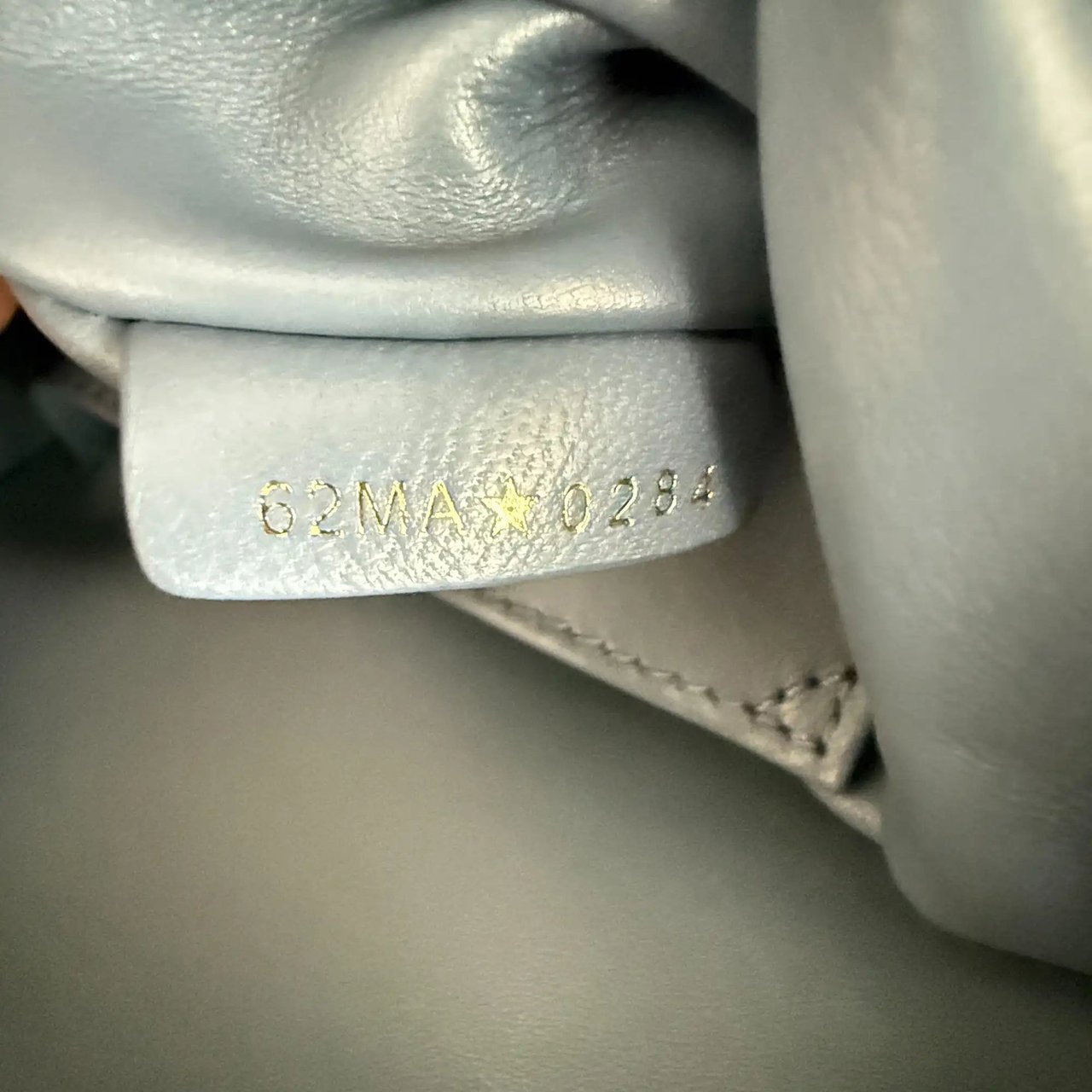 Dior Dior Medium Caro Backpack Denim blue Macrocannage lambskin / as good as new Blauw