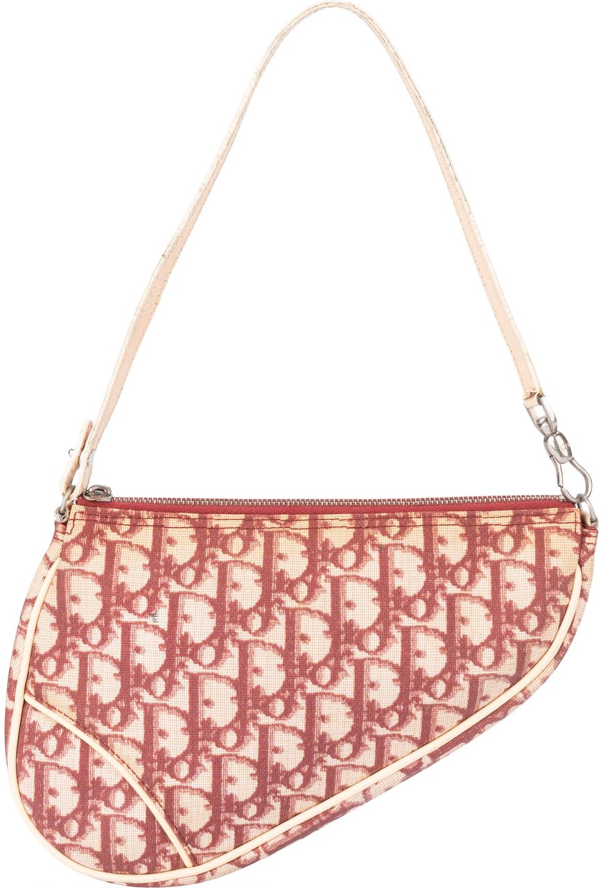 Dior Christian Dior Trotter Monogram Mini Saddle Handbag Divers
