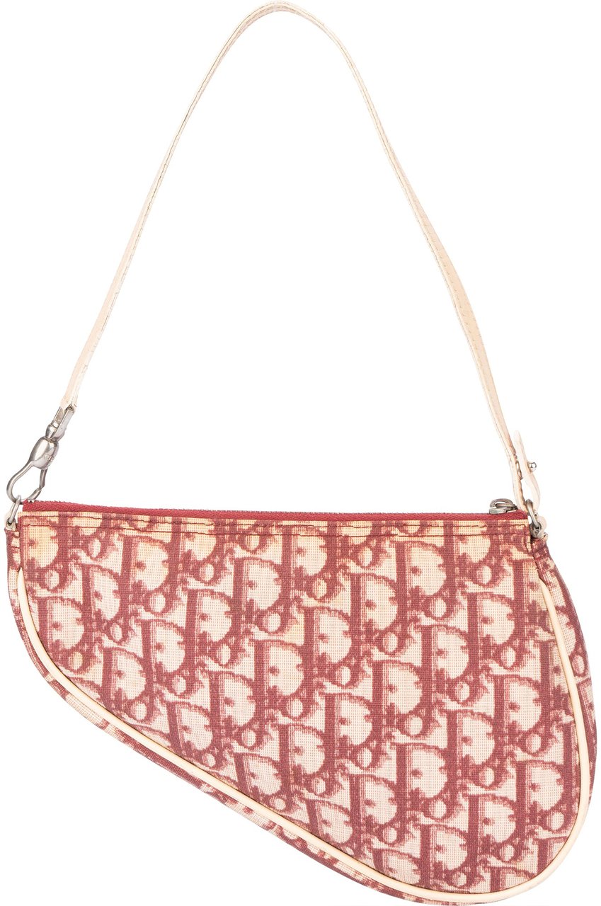 Dior Christian Dior Trotter Monogram Mini Saddle Handbag Divers