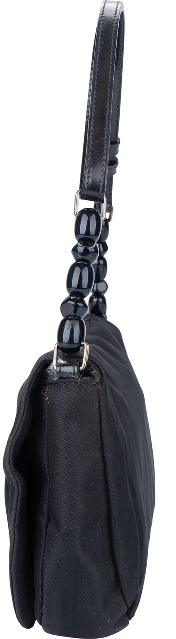 Dior Christian Dior Black Maris Pearl Shoulder Bag Divers
