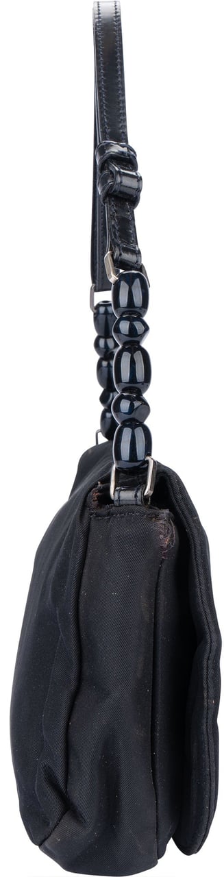 Dior Christian Dior Black Maris Pearl Shoulder Bag Divers