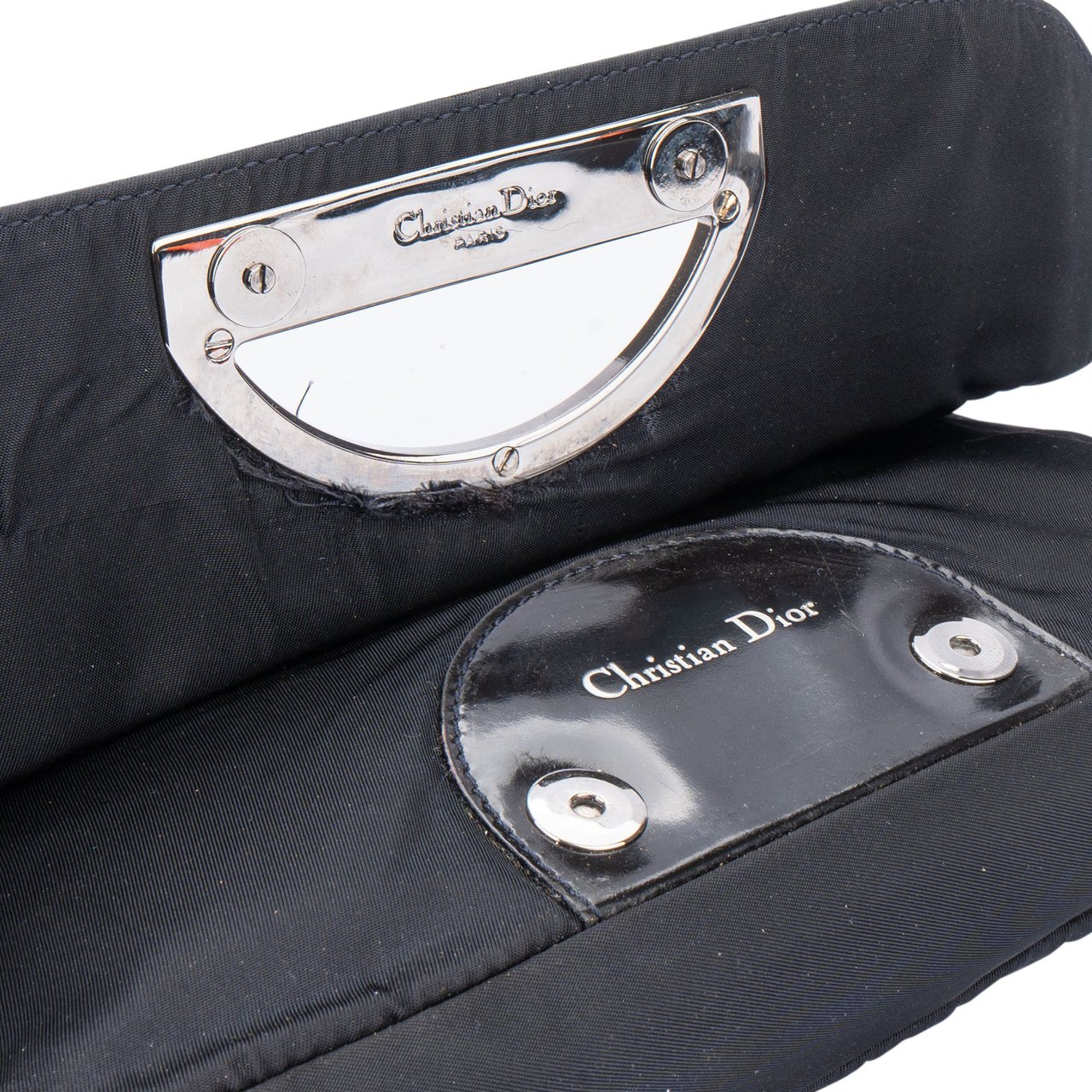 Dior Christian Dior Black Maris Pearl Shoulder Bag Divers