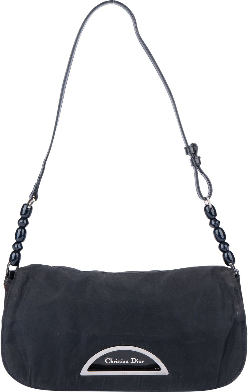 Dior Christian Dior Black Maris Pearl Shoulder Bag Divers