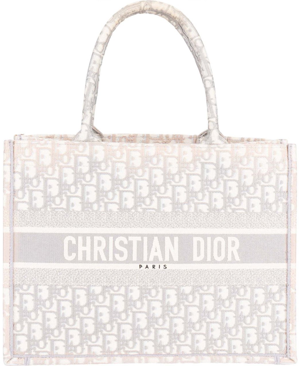 Dior Christian Dior Trotter Monogram Small Book Tote Handbag Divers