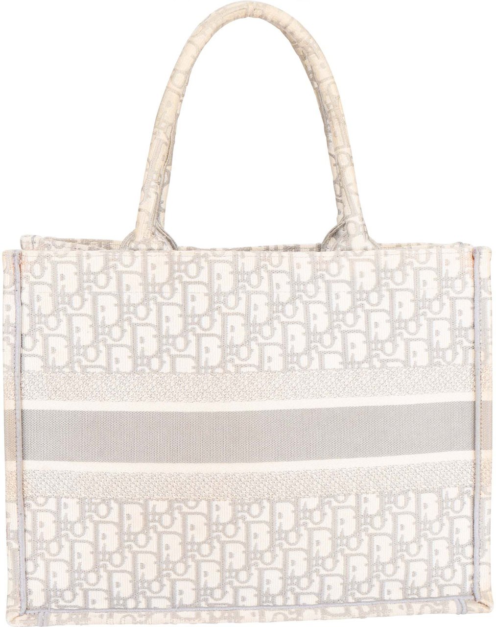 Dior Christian Dior Trotter Monogram Small Book Tote Handbag Divers