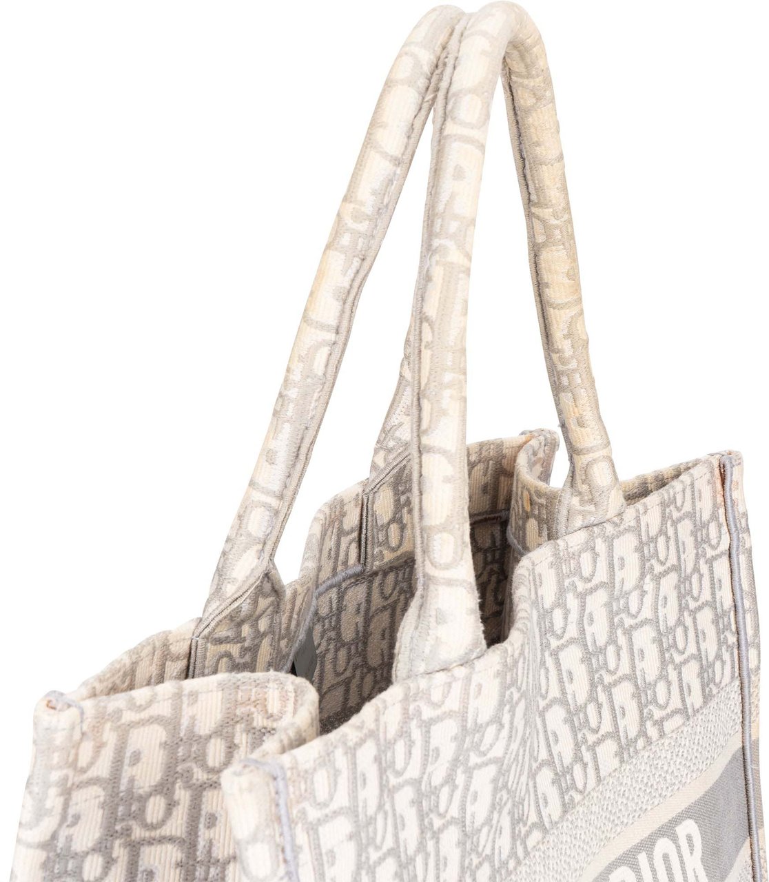 Dior Christian Dior Trotter Monogram Small Book Tote Handbag Divers