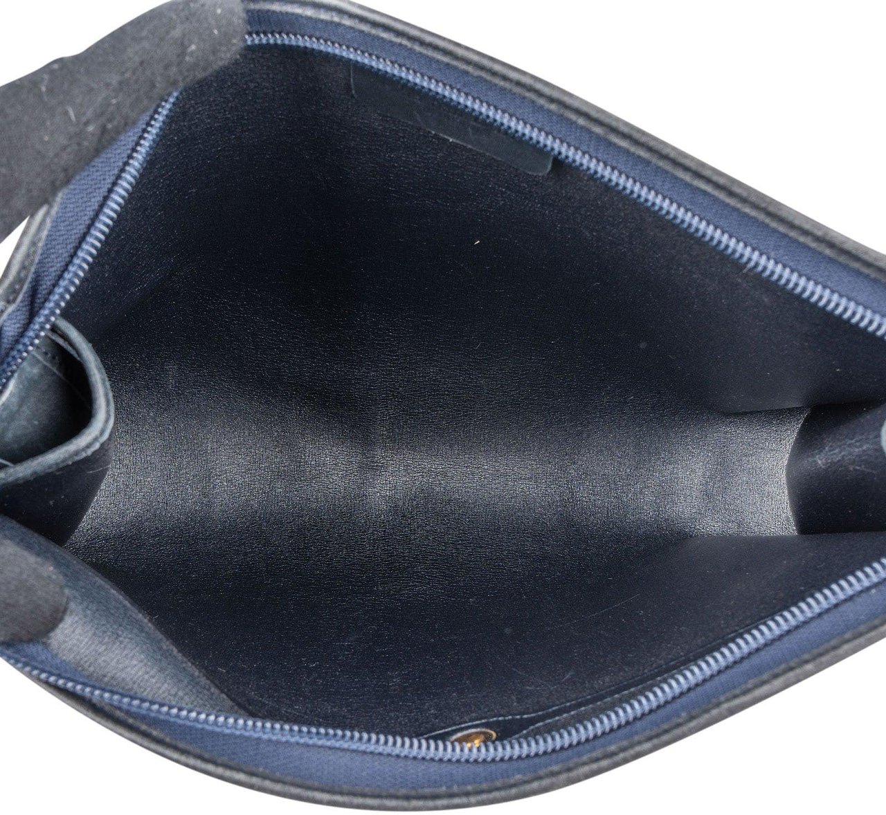 Dior Christian Dior Trotter Monogram Clutch Navy