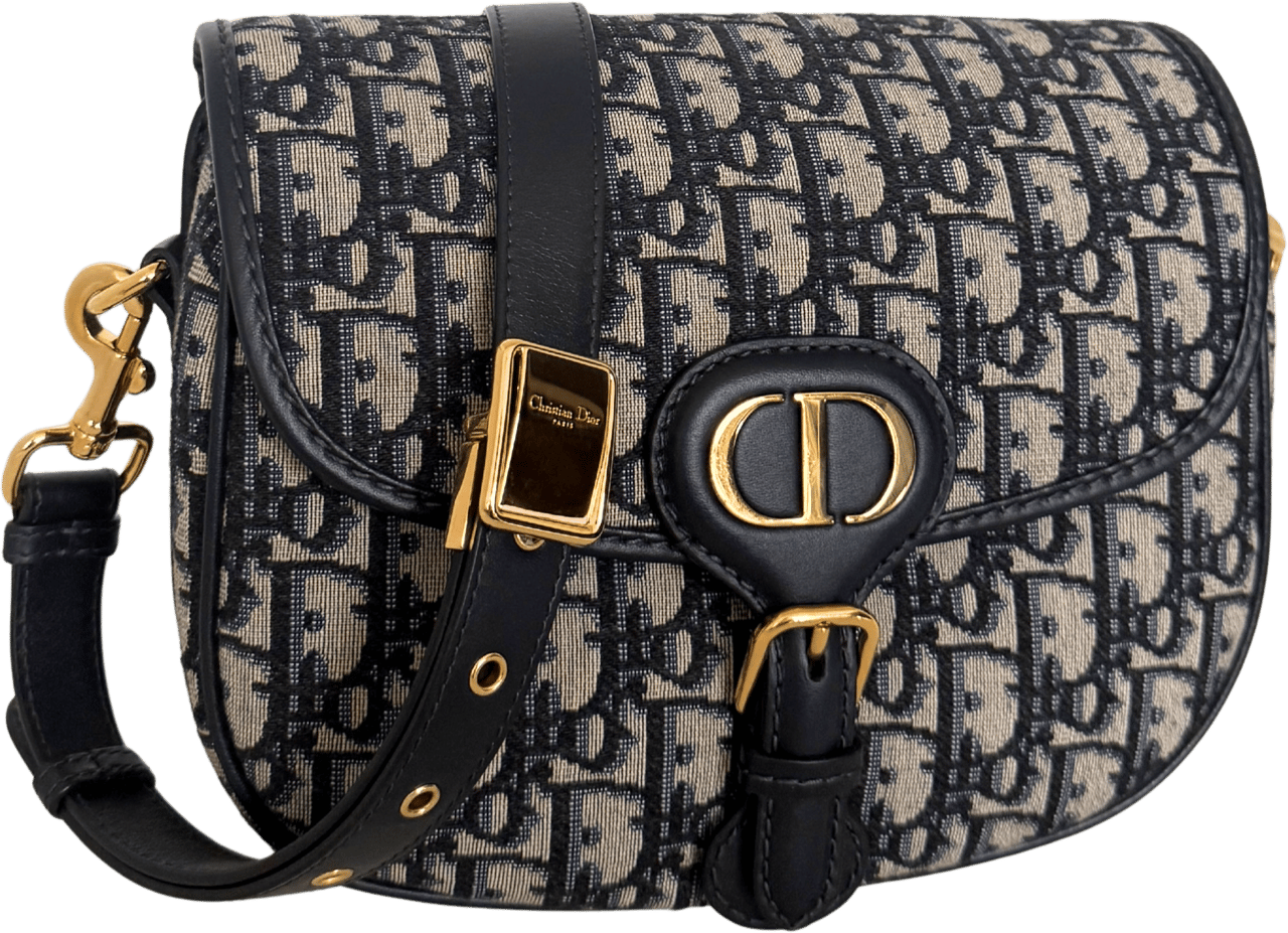 Dior Dior Bobby Bag Medium Black / very good Blauw