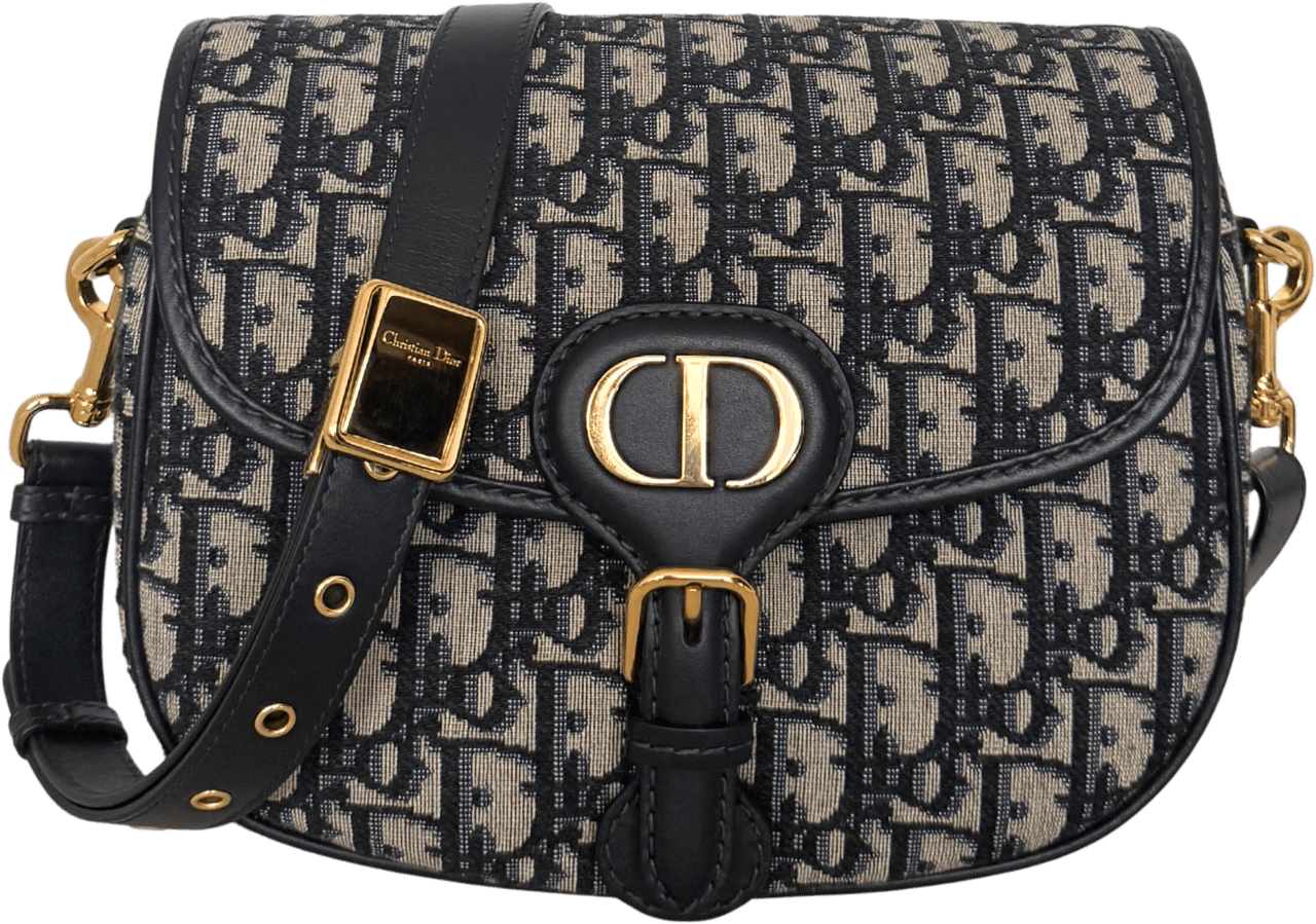 Dior Dior Bobby Bag Medium Black / very good Blauw