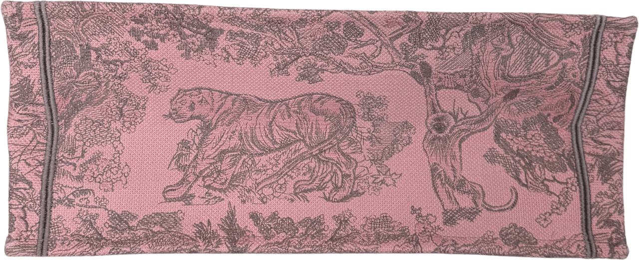 Dior Dior Große Book Tote Toile de Jouy Rosa / neuwertig Roze
