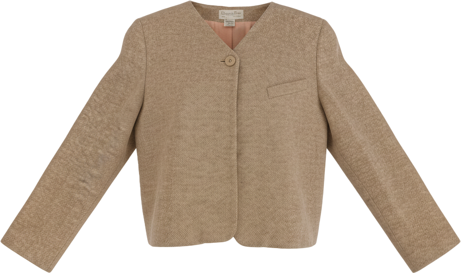 Dior Dior Blazer Größe 8 Beige / sehr gut Beige