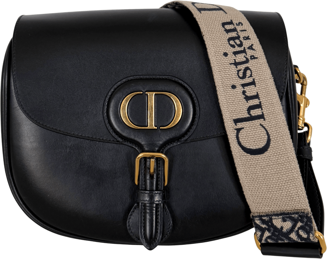 Dior Dior Bobby Tasche Groß Schwarz / sehr gut Zwart