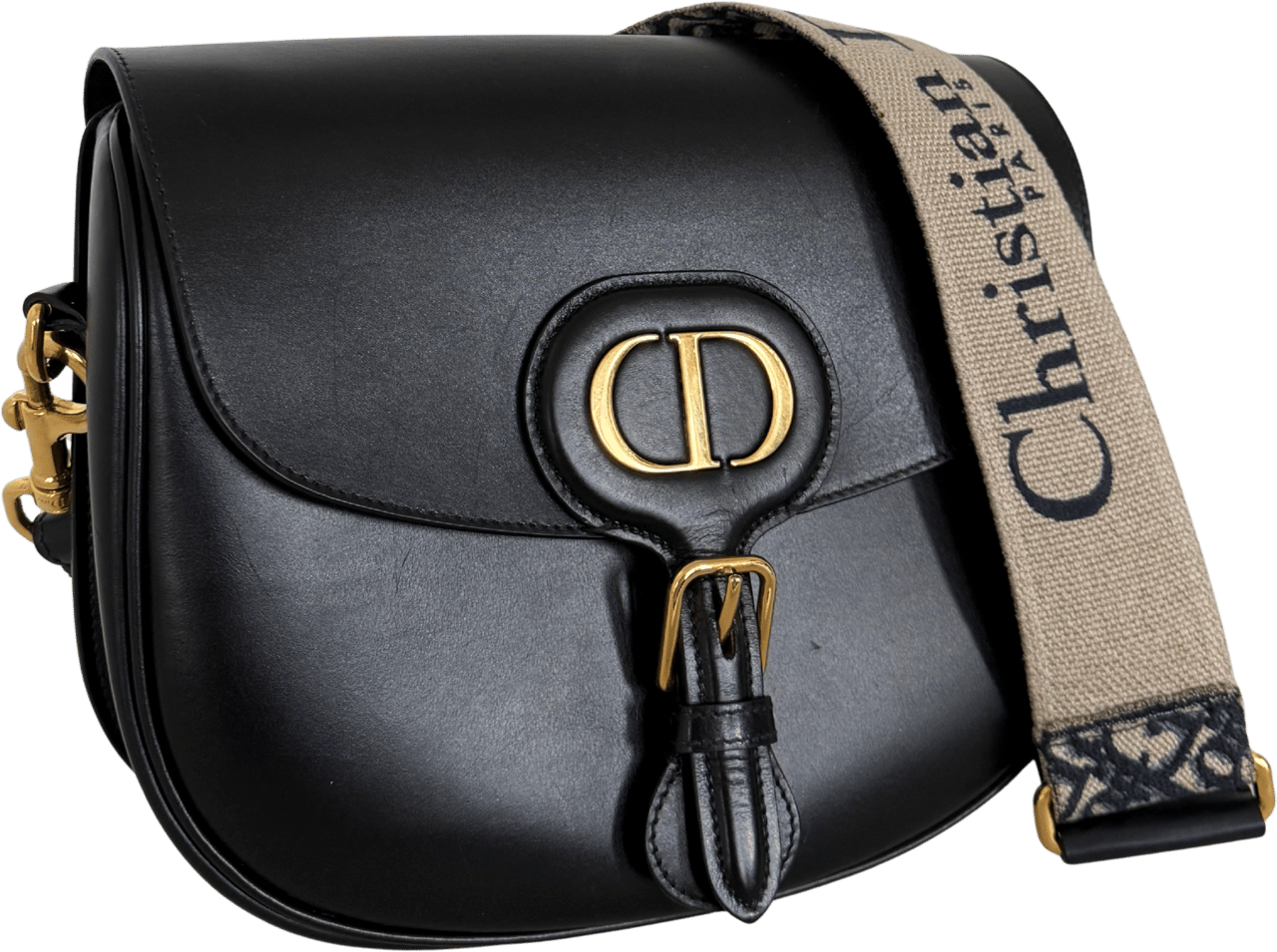 Dior Dior Bobby Tasche Groß Schwarz / sehr gut Zwart