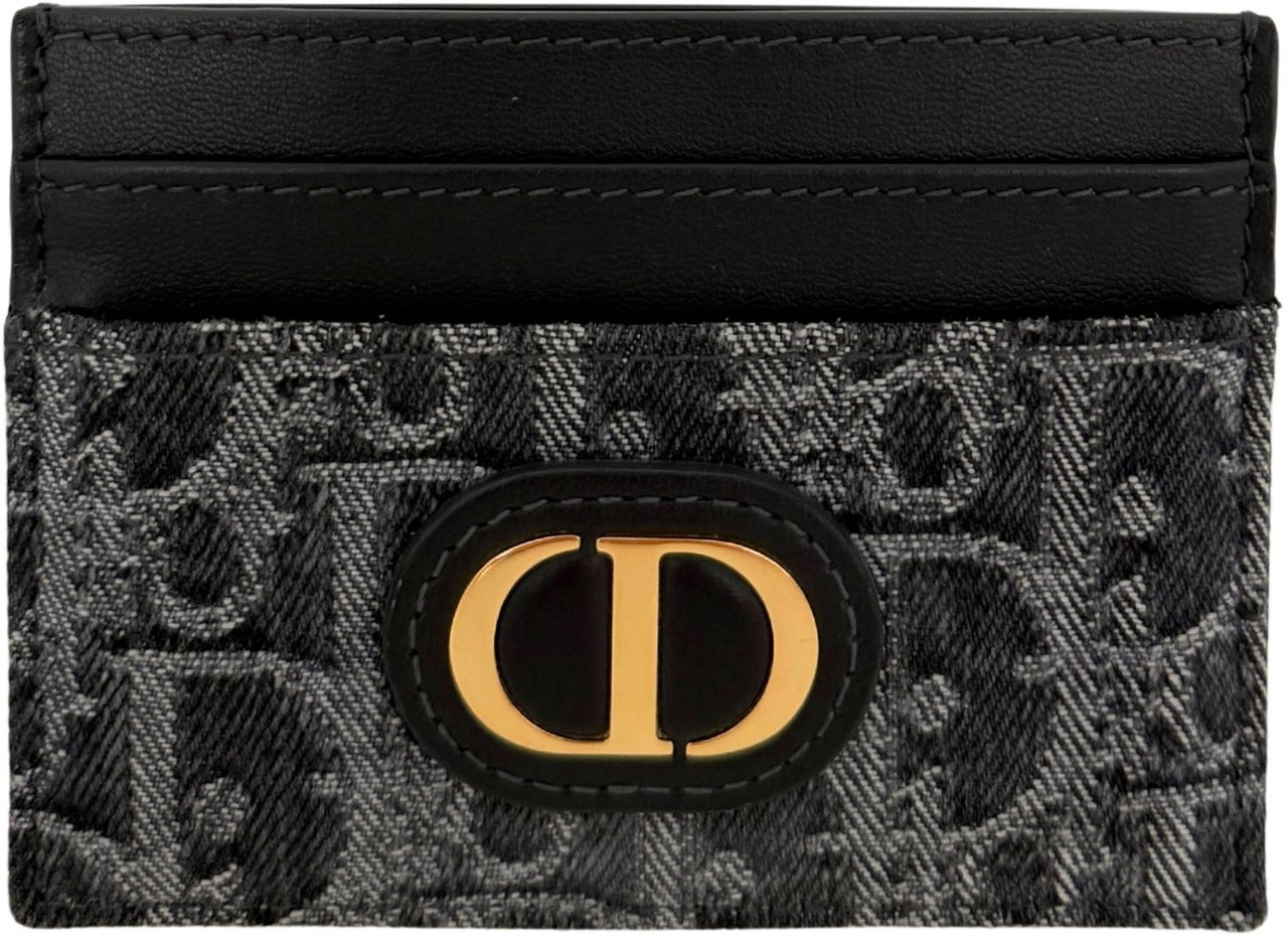 Dior Dior 30 Montaigne Freesia Kartenetui Dunkelblau / neuwertig Blauw