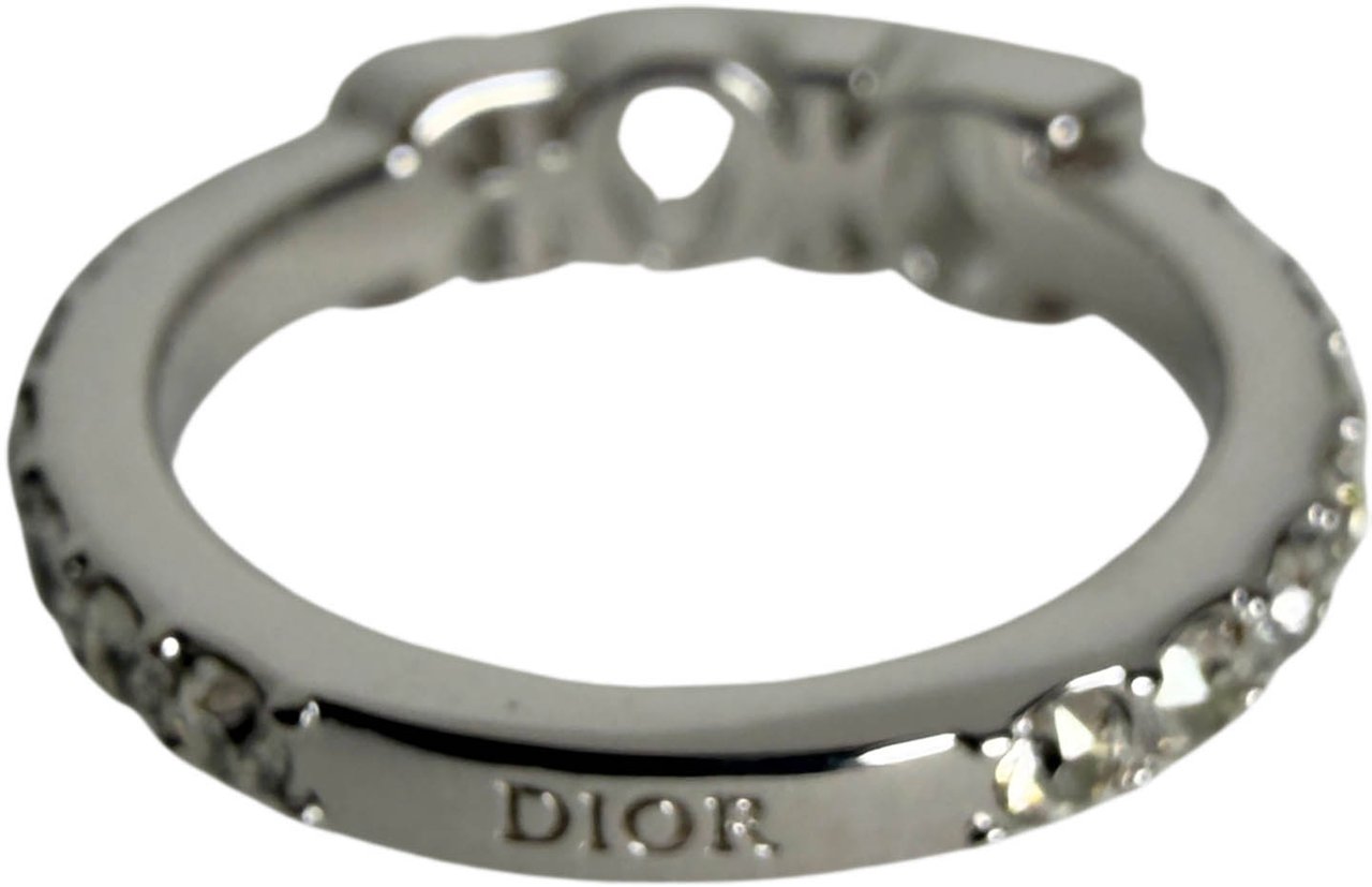 Dior Dio(r)evolution Ring Silver Finish Size S / very good Divers