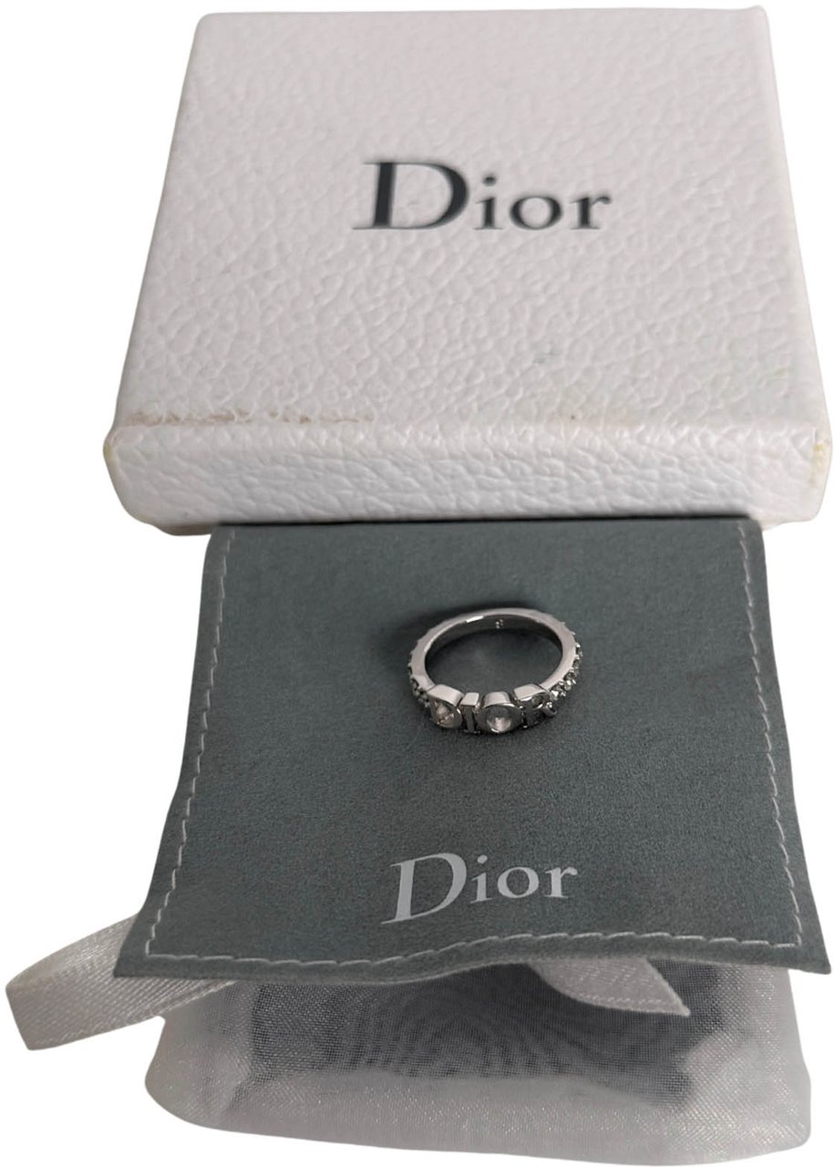 Dior Dio(r)evolution Ring Silver Finish Size S / very good Divers