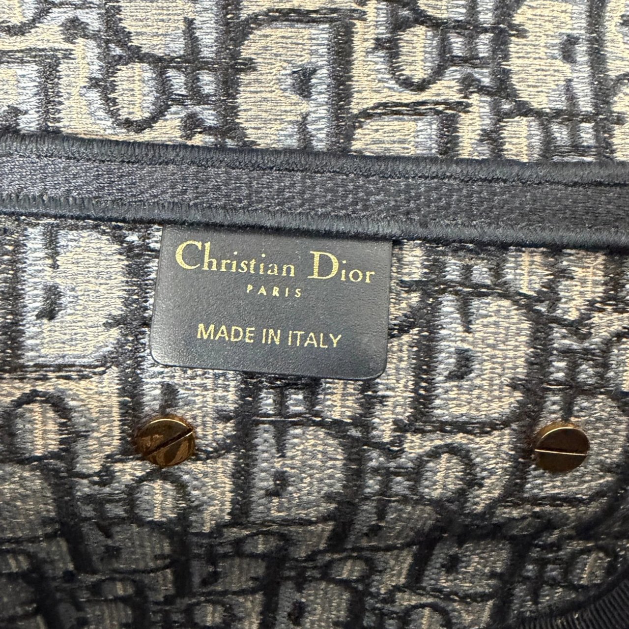 Dior Saddle Bag Dior Oblique mittelgroß Beige