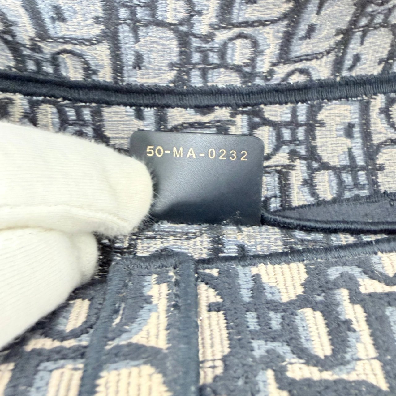 Dior Saddle Bag Dior Oblique mittelgroß Beige