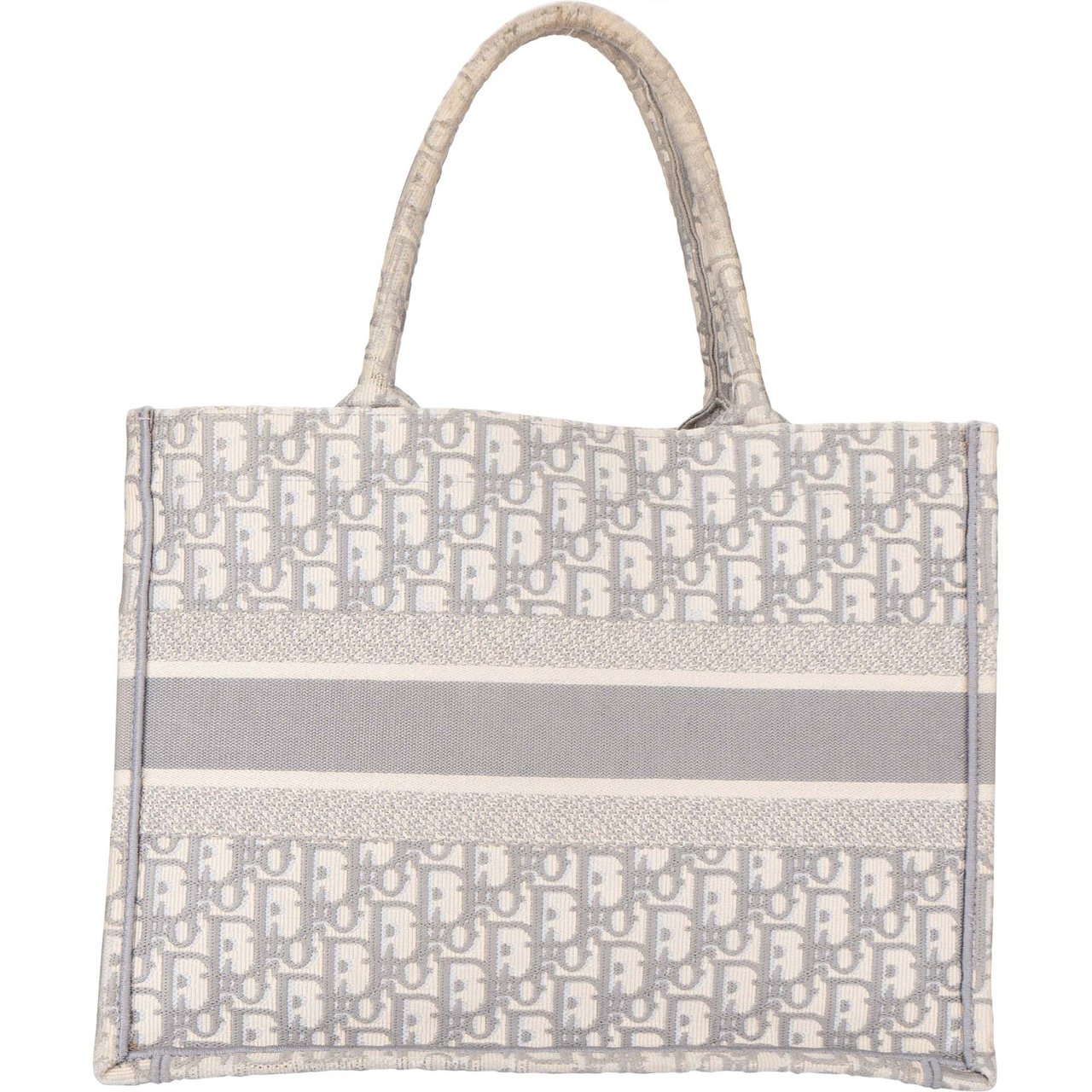 Dior Christian Dior Trotter Monogram Small Book Tote Handbag Divers