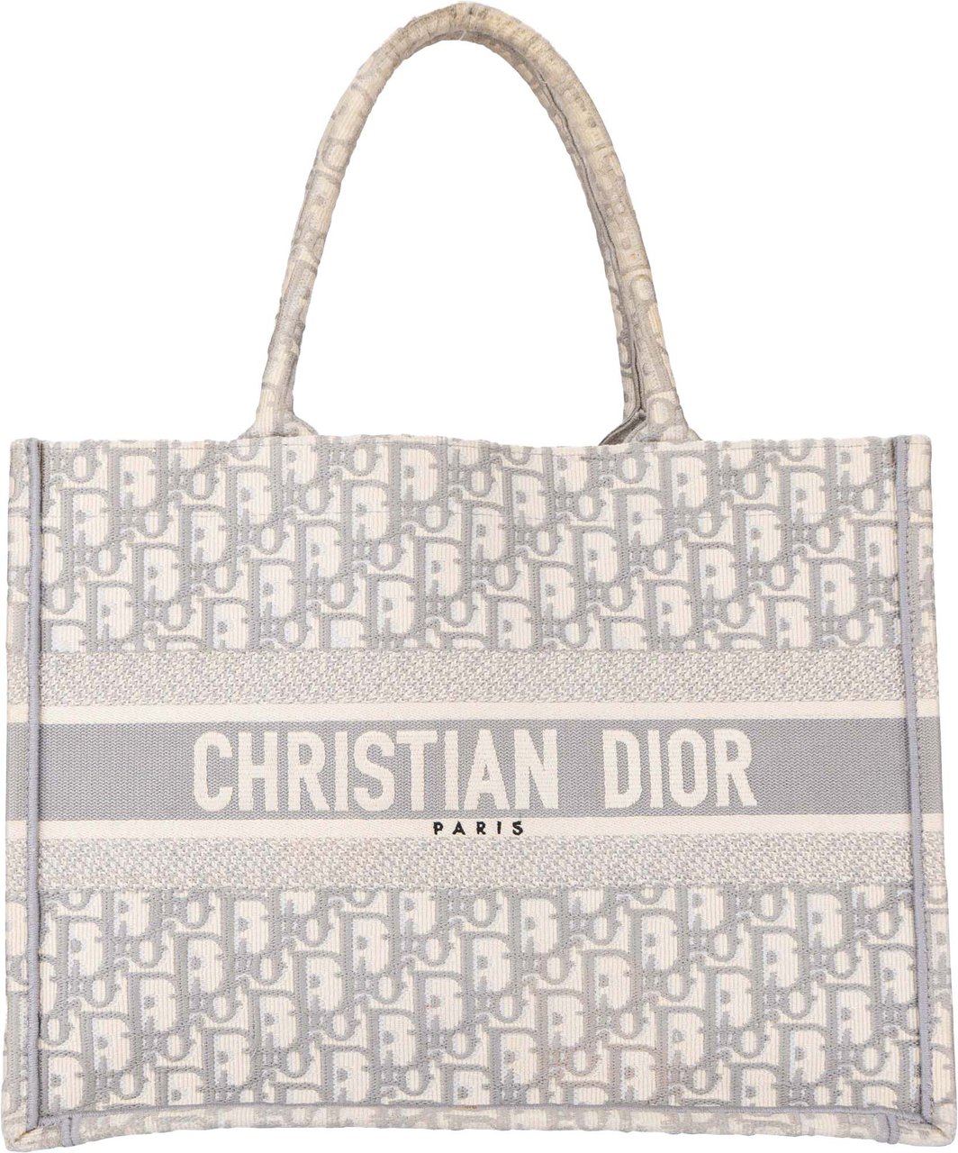 Dior Christian Dior Trotter Monogram Small Book Tote Handbag Divers