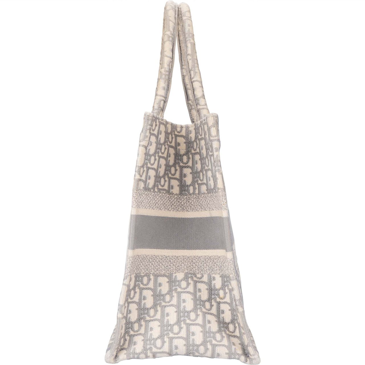 Dior Christian Dior Trotter Monogram Small Book Tote Handbag Divers
