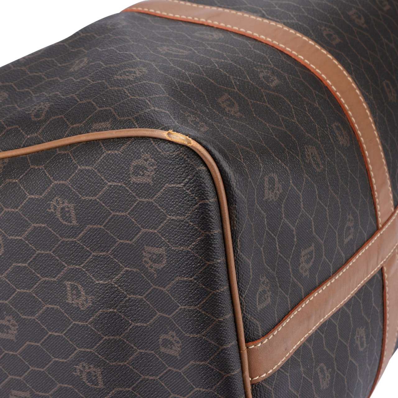 Dior Christian Dior Honeycomb Monogram Duffle Bag 45 Divers