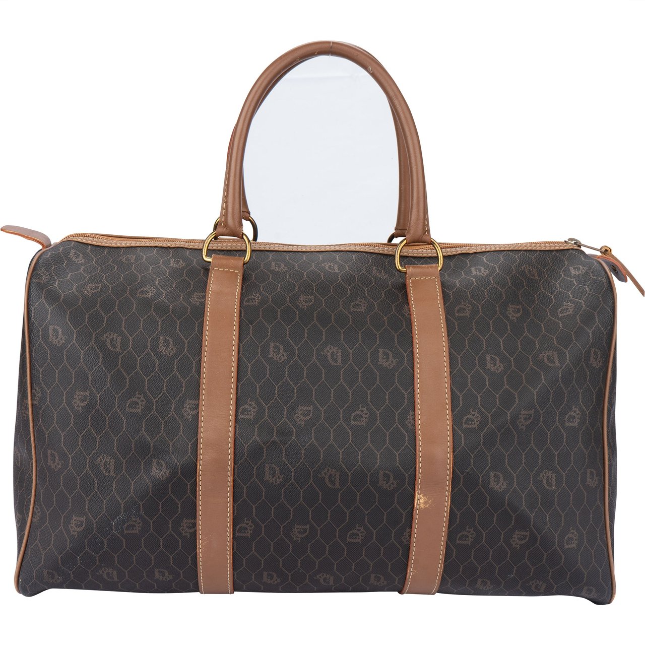 Dior Christian Dior Honeycomb Monogram Duffle Bag 45 Divers